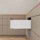 Комплект MERIVOBOX, NL=450 мм, висота Е з Boxcap, BLUMOTION, SW-M (білий шовк), изображение 2