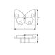 Ручка Ferro Fiori by Poliplast PL 11010.01 светло-розовый, Цвет: Розовый, изображение 3