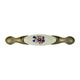 Ручка DP 191/96 G4/MLK1 Бронза Античная/Розовый Цветок ДС ОптимаЛайн, изображение 2