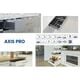 GTV AXIS PRO графіт L-450 мм H-120 мм середній (4) PB-AXISPRO-KPL450B — 26780, Колір: Графіт, Довжина, мм: 450, Висота, мм: 120, изображение 3