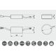 Выключатель GTV беспроводной ON-OFF, DC12V, 60W белый AE-WDBP1-10N, Цвет: Белый, Мощность: 60 Вт, изображение 2