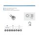 Выключатель GTV сенсорный с регулировкой яркости, 12V AE-WBEZD-NB, изображение 2