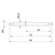 Дюбель подвійний Rastex DU 853 49/30мм (79568) Hettich, Колір: Цинк, Довжина, мм: 79, изображение 2