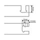 Комплект елементів стяжки Clamex P-10 (1 шт), Lamello, Глибина, мм: 10, изображение 2