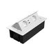 Удлинитель GTV врезной MULTISOFT 2 розетки SCHUKO USB А+С + RJ45 провод 1,5м с вилкой Белый, изображение 8