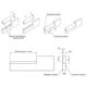 Заглушка для ручки Cosma M 711.1 правая черный, 18мм, Сторона крепления: Правая, Цвет: Черный, изображение 6