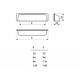 Ручка раковина Gamet UP11-0096-G0035 Антична бронза, Колір: Антична бронза, Міжц. відстань: 96, изображение 5
