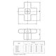 Ручка Ferro Fiori by Poliplast PL 11004.01.X красный, Цвет: Красный, изображение 3
