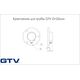 Крепление для круглой трубы GTV D=25мм, черный, изображение 2