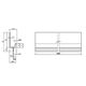 Ручка профільна Linken System Trend Piano, 3м, алюміній, Колір: Алюміній, изображение 2