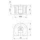 Стяжка VB 35/18, цинк (9117725) Hettich, Товщина плити: 18, Колір: Цинк, изображение 3