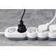 2E Мережевий подовжувач Plus 4XSchuko з вимикачем 3G1.0*3M, white, изображение 21