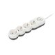 2E Мережевий подовжувач Plus 4XSchuko з вимикачем 3G1.0*3M, white, изображение 9