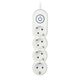 2E Мережевий подовжувач Plus 4XSchuko з вимикачем 3G1.0*3M, white, изображение 22