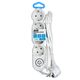 2E Мережевий подовжувач Plus 4XSchuko з вимикачем 3G1.0*3M, white, изображение 25