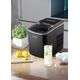 Ледогенератор бытовой Gorenje/ 12 кг/день/ обьем - 2.2 л/скорость пригот. - 9 мин/электронное упр/черный, изображение 4