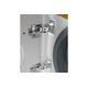 Стирально-сушильная машина Whirlpool встраиваемая фронтальная, 7(5)кг, 1400, A+++, 60см, дисплей, пар, инвертор, белый, изображение 9