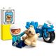 Конструктор LEGO DUPLO Town Полицейский мотоцикл, изображение 5