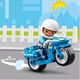 Конструктор LEGO DUPLO Town Полицейский мотоцикл, изображение 9