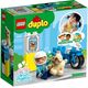 Конструктор LEGO DUPLO Town Полицейский мотоцикл, изображение 11