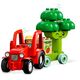 Конструктор LEGO DUPLO My First Трактор для выращивания фруктов и овощей, изображение 5