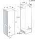 Gorenje Вбуд. холодильник з мороз. камерою А+, FrostLess , зона св-ті, LED дисплей, білий, изображение 15