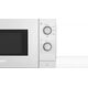 Bosch Микроволновая печь, 20л, мех. управл., 800Вт, белый, изображение 3