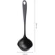 Fiskars Половник Essential, 28см, пластик, черный, изображение 4