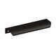 Профільна ручка LENTIS 64/96 мм, чорний матовий, REJS, Колір: Чорний матовий, Міжц. відстань: 64
