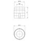 Муфта М6, L=11 мм, D10, забивна, пластикова, нерозтискальна, №33 (1004928) Hettich, изображение 2