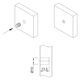 Муфта М6, L=13 мм, D10, забивна, пластикова, нерозтискальна, №100 (79540) Hettich, изображение 2