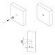 Муфта М4 L=8 мм, D8, забивна, пластикова, нерозтискальна, №30 (79529) Hettich, изображение 3