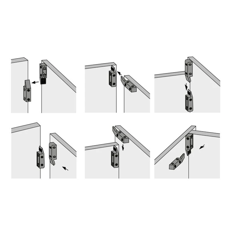 Затискний з'єднувач multi clip (1009684) hettich (130240) купити
