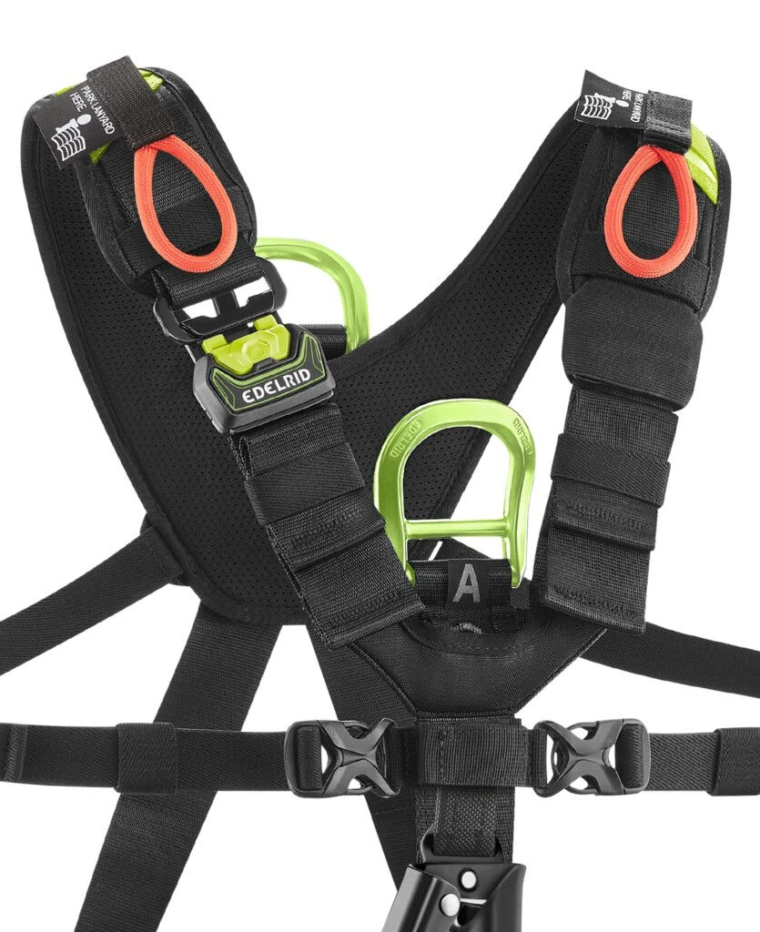 Система страховочная полная с зажимом Edelrid Vertic Triple