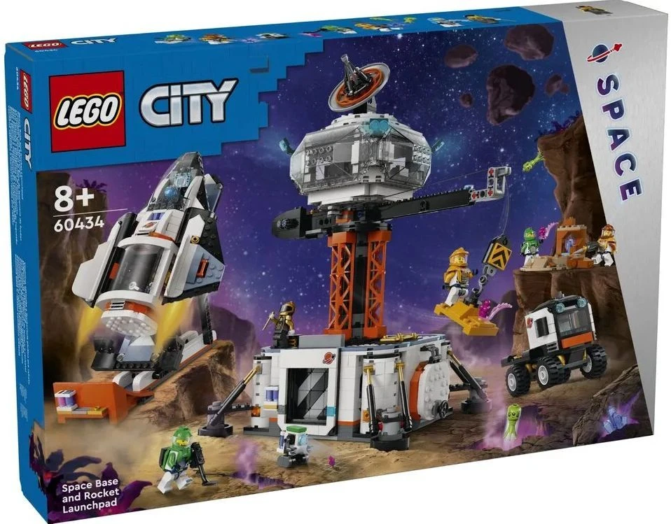 LEGO Конструктор City Космическая база и стартовая площадка для