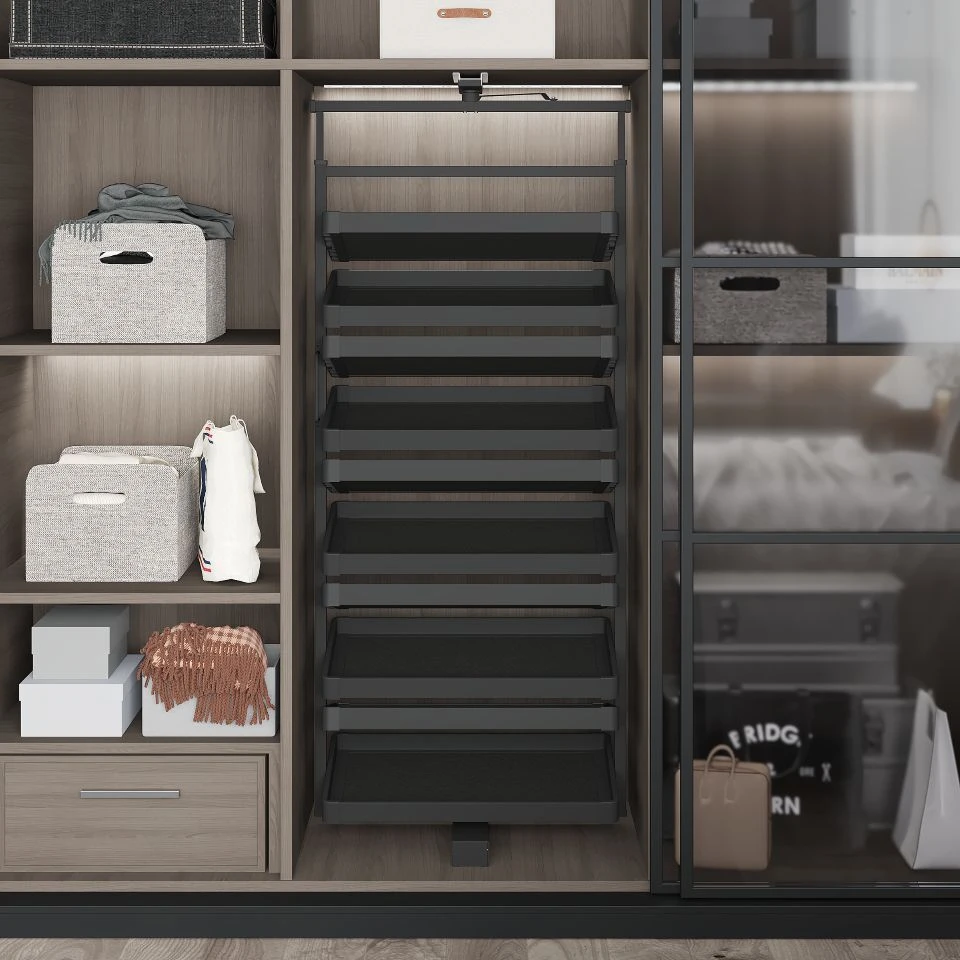 Поворотна полиця для взуття starax s-6833-a 1350 - 1550 мм 8